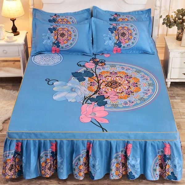 thickened sanding non slip soft queen fitted 1pc cover skirt king bed wedding sheet bedspread bbyxur lipper 
thickened sanding non slip soft queen fitted 1pc cover skirt king bed wedding sheet bedspread bbyxur lipper