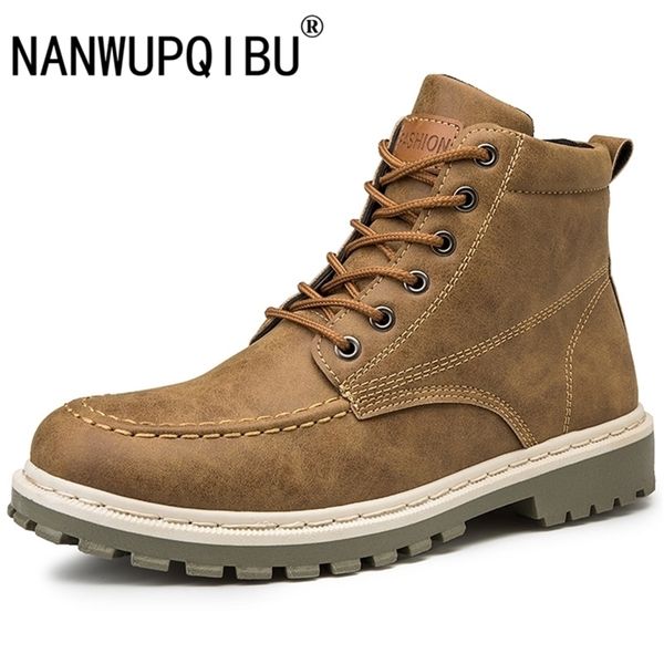 male high motorcycle work pu leather ankle boots black winter shoes men size 44 y200915, Black;brown
male high motorcycle work pu leather ankle boots black winter shoes men size 44 y200915, Black;brown