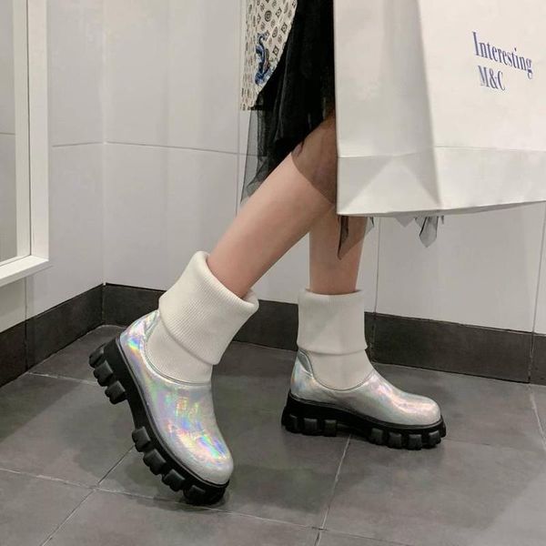 autumn winter boots 2020 simple pu flat heel round head solid color fashion atmosphere simple casual women's boots keep warm, Black
autumn winter boots 2020 simple pu flat heel round head solid color fashion atmosphere simple casual women's boots keep warm, Black