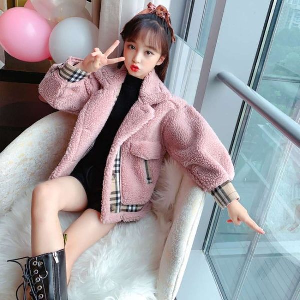 2020 girls' middle winter warm coat school fashion thickened plaid sweater children's foreign sle cardigan, Black
2020 girls' middle winter warm coat school fashion thickened plaid sweater children's foreign sle cardigan, Black