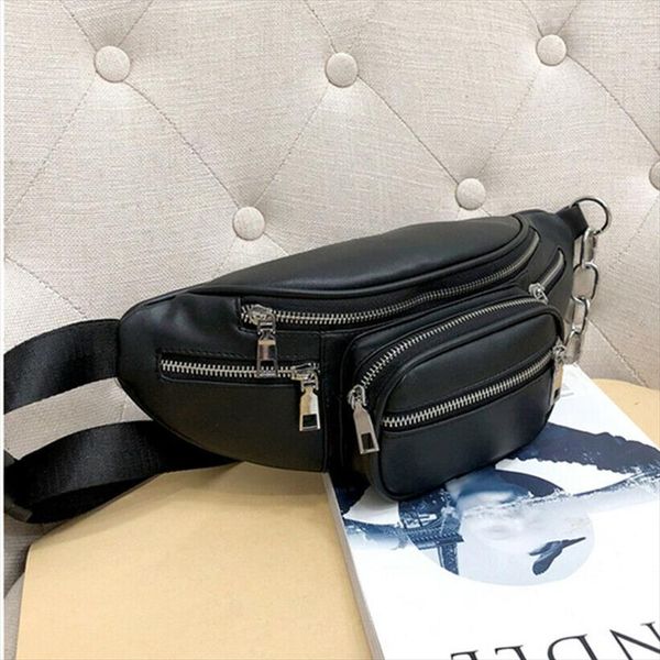 2020 новый стиль мужчины женщины pu сумки на пояс черный насыщенный fanny pack путешествия пояса кошелек сумки плеча tote талии сумка
2020 новый стиль мужчины женщины pu сумки на пояс черный насыщенный fanny pack путешествия пояса кошелек сумки плеча tote талии сумка
