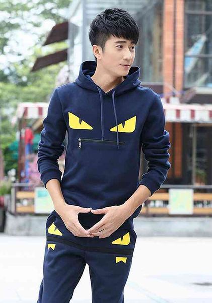 men's tracksuits autumn and winter monster slim casual cartoon sets of head sports suit couple models men sportswear jogging suits 34of, Gray
men's tracksuits autumn and winter monster slim casual cartoon sets of head sports suit couple models men sportswear jogging suits 34of, Gray