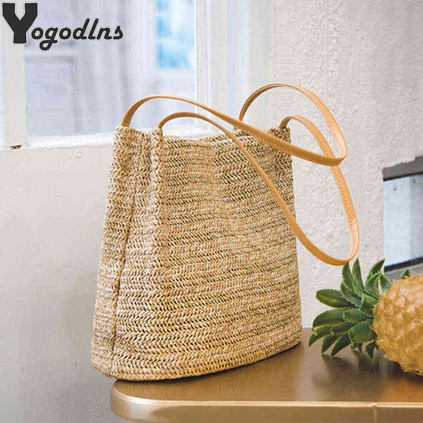 shopping bags casual handmade straw women shoulder girls holiday travel beach handbag summer woven ladies handbags 220307
shopping bags casual handmade straw women shoulder girls holiday travel beach handbag summer woven ladies handbags 220307
