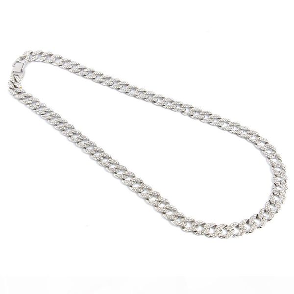 iced out bling rhinestone crystal finish miami cuban link chain men's hip hop necklace jewelry 20, 24, 30 ,36 inch, Silver
iced out bling rhinestone crystal finish miami cuban link chain men's hip hop necklace jewelry 20, 24, 30 ,36 inch, Silver