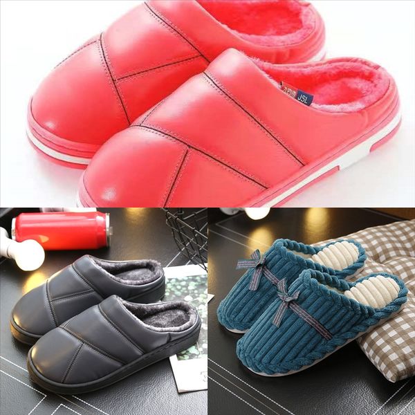 n48 mink home shoe with mens flip flop slippers wrapped toe and leather back slippers with soft warm empty half and, Black
n48 mink home shoe with mens flip flop slippers wrapped toe and leather back slippers with soft warm empty half and, Black