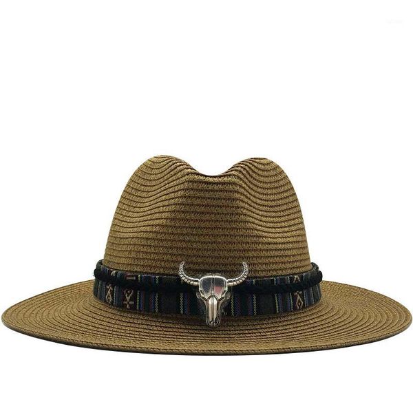 new summer straw hat for men women sun beach hat men jazz panama hats fedora wide brim sun protection cap with leather belt1, Blue;gray
new summer straw hat for men women sun beach hat men jazz panama hats fedora wide brim sun protection cap with leather belt1, Blue;gray