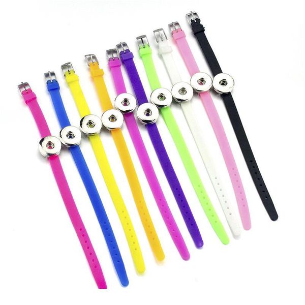 11 colors diy 20cm snap bracelets candy colors sile rubber leather snap jewelry for women charm button brace bbyfyv, Golden;silver
11 colors diy 20cm snap bracelets candy colors sile rubber leather snap jewelry for women charm button brace bbyfyv, Golden;silver