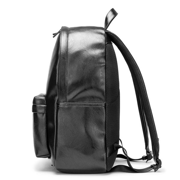 

2021 High capacity men's backpack business leisure bag simple computer bag fashion men's travel bag 42cm Backpack, As pic(42*34)
