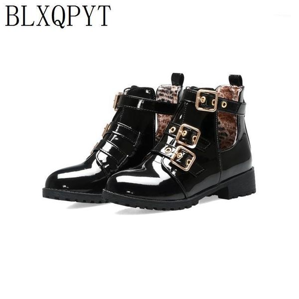 boots blxqpyt autumn winter 33-46 size round toe buckle for women ankle heels 3cm fashion shoes woman casual z8-71, Black
boots blxqpyt autumn winter 33-46 size round toe buckle for women ankle heels 3cm fashion shoes woman casual z8-71, Black