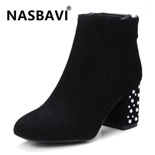 boots 2021 women boot autumn winter female shoes woman high heel fashion square head pearl decoration solid ankle boot1, Black
boots 2021 women boot autumn winter female shoes woman high heel fashion square head pearl decoration solid ankle boot1, Black