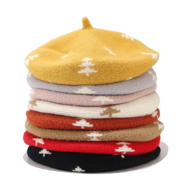 berets the christmas tree sweet perfect for students painters pumpkin hats autumn and winter retro wool girls hat, Blue;gray
berets the christmas tree sweet perfect for students painters pumpkin hats autumn and winter retro wool girls hat, Blue;gray