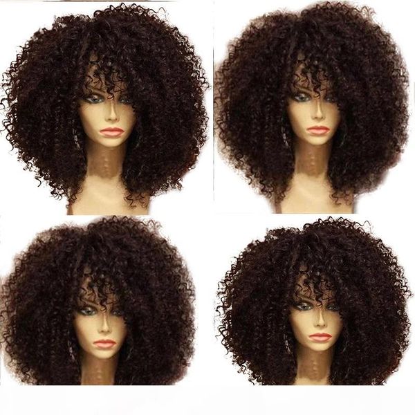 thick afro curly 360 lace frontal wig with bangs 250 density brazilian hd lace front human hair wigs with bang pre plucked, Black;brown
thick afro curly 360 lace frontal wig with bangs 250 density brazilian hd lace front human hair wigs with bang pre plucked, Black;brown