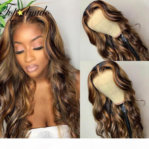 dmido 13x6 highlight color lace front wigs with pre plucked hairline brown malaysian remy human hair wig with baby hair, Black;brown
dmido 13x6 highlight color lace front wigs with pre plucked hairline brown malaysian remy human hair wig with baby hair, Black;brown