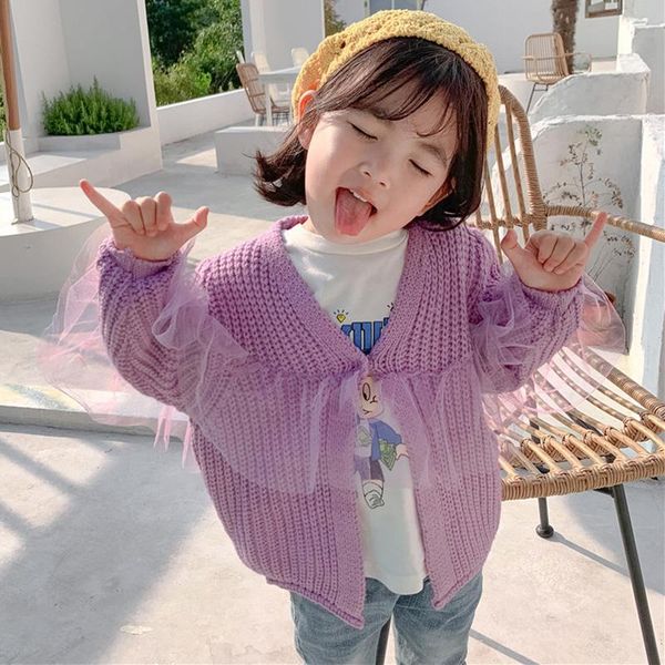 pullover children girls solid color cardigan sweater toddler mesh patchwork jumper knitwear childrens v-neck kids coatlz535, Blue
pullover children girls solid color cardigan sweater toddler mesh patchwork jumper knitwear childrens v-neck kids coatlz535, Blue