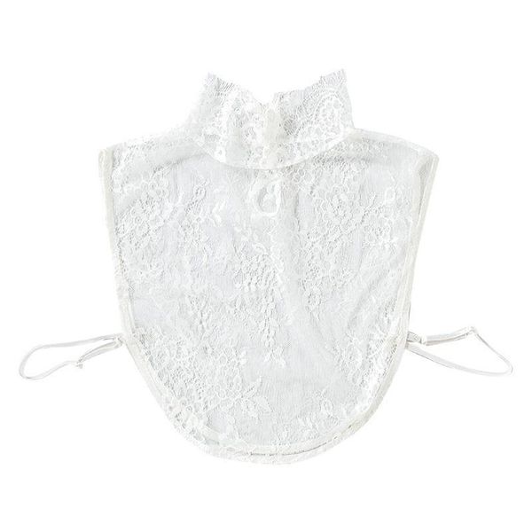 ladies decorative fake collar sheer floral lace high neck ruffles half-shirt y5gc ladies de qylwsx, White
ladies decorative fake collar sheer floral lace high neck ruffles half-shirt y5gc ladies de qylwsx, White