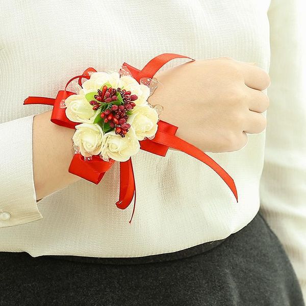 decorative flowers & wreaths fashion 1 pcs creative wrist flower bridesmaid sisters hand artificial bride for wedding party decoration
decorative flowers & wreaths fashion 1 pcs creative wrist flower bridesmaid sisters hand artificial bride for wedding party decoration