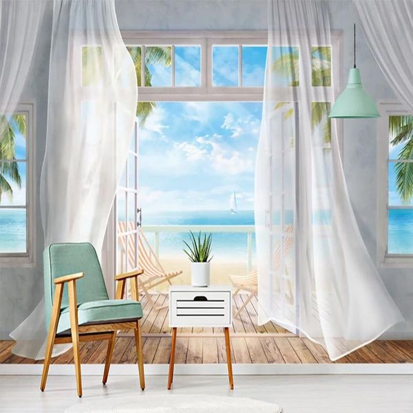 p wallpaper 3d seaside landscape curtain balcony murals living room bedroom home decor wall painting modern fashion frescoes
p wallpaper 3d seaside landscape curtain balcony murals living room bedroom home decor wall painting modern fashion frescoes