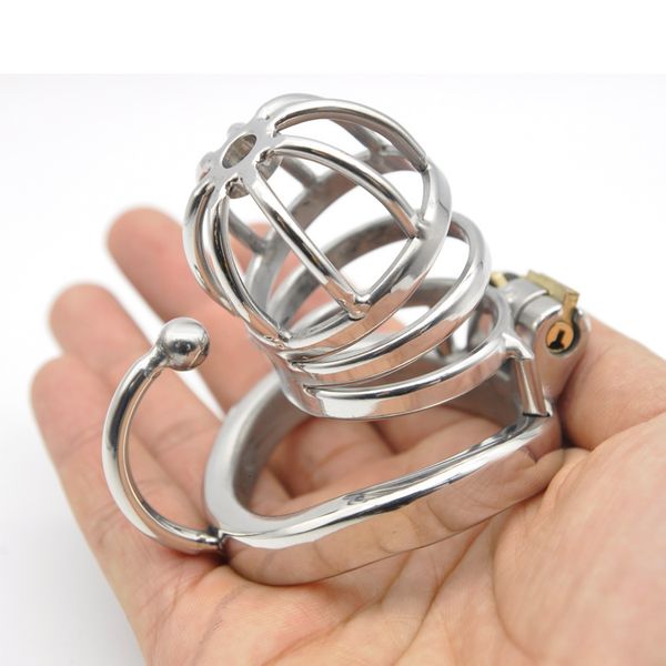 chaste bird stainless steel male chastity small cage with base arc ring devices c275
chaste bird stainless steel male chastity small cage with base arc ring devices c275