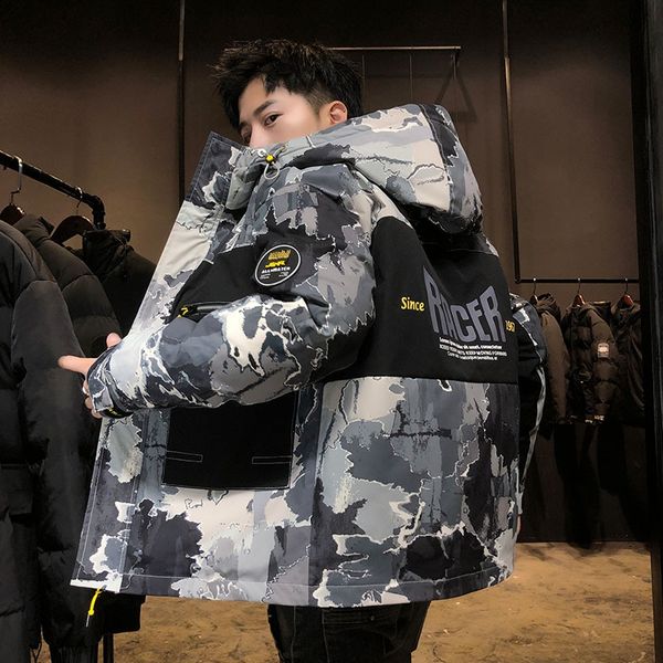 vixng autumn and winter 2020 new cotton- cotton- coat quilted men's coat trend men's winter cotton padded jacket thickened down co, Black
vixng autumn and winter 2020 new cotton- cotton- coat quilted men's coat trend men's winter cotton padded jacket thickened down co, Black