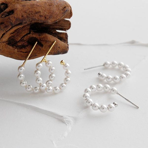 jdyh428 minimalist pearl beads hoop sliver earrings 18k gold filled 925 sterling silver c shaped earrings daily jewely1, Golden;silver
jdyh428 minimalist pearl beads hoop sliver earrings 18k gold filled 925 sterling silver c shaped earrings daily jewely1, Golden;silver