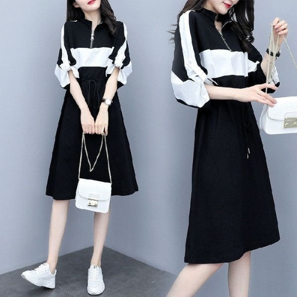 ynxzf 2019 internet waist dress slimming temperament autumn tide new popular early early autumn large size women's clothing fat mm age, Black;gray
ynxzf 2019 internet waist dress slimming temperament autumn tide new popular early early autumn large size women's clothing fat mm age, Black;gray