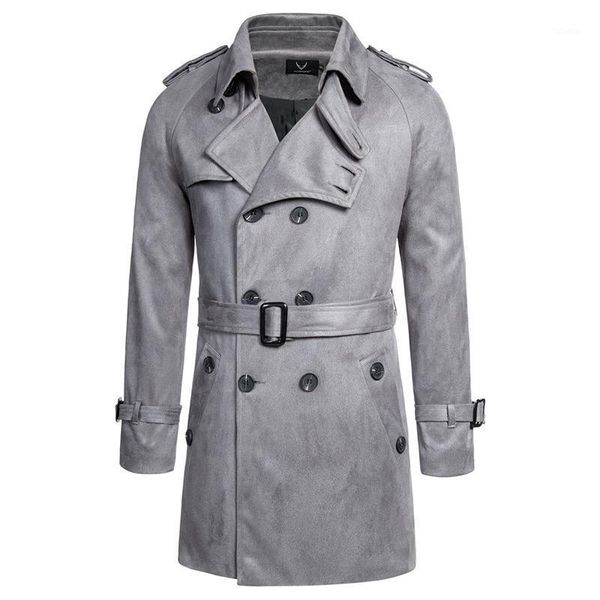 men's trench coats 2021 autumn long coat men double breasted suede slim fit pea british style windbreaker jacket1, Tan;black
men's trench coats 2021 autumn long coat men double breasted suede slim fit pea british style windbreaker jacket1, Tan;black