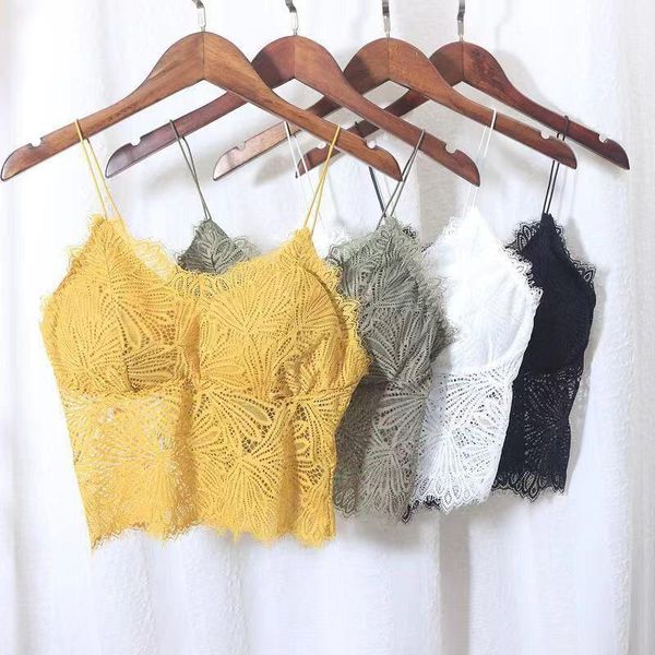 fashion new eyelashes lace beauty back wrapped chest hem hem bottom small camisole1, Black;white
fashion new eyelashes lace beauty back wrapped chest hem hem bottom small camisole1, Black;white