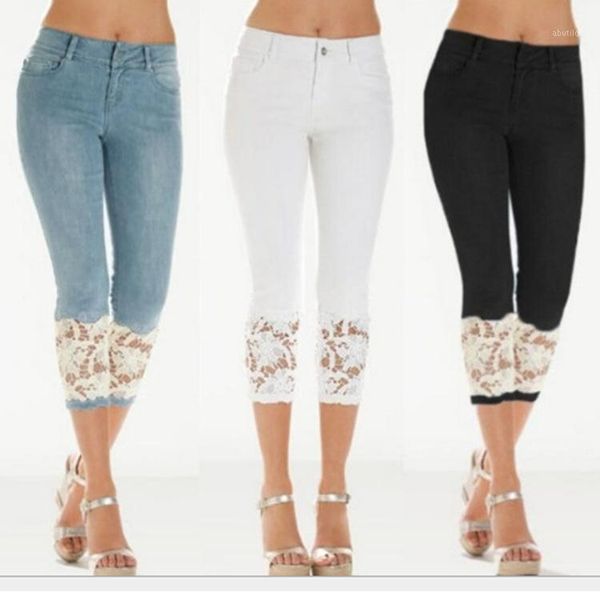 women's jeans summer denim skinny women capri pants high waist cropped trousers slim casual pantalon female capris lace jeans1, Blue
women's jeans summer denim skinny women capri pants high waist cropped trousers slim casual pantalon female capris lace jeans1, Blue