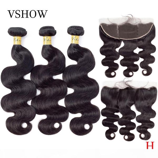 vshow malaysian body wave human hair weave bundles with frontal closure 13x4 remy human hair extension 3 4 bundles with frontal, Black
vshow malaysian body wave human hair weave bundles with frontal closure 13x4 remy human hair extension 3 4 bundles with frontal, Black