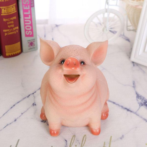 cute pig statues money box piggy bank. office living home room decor, saving coins, for kid's birthday gift
cute pig statues money box piggy bank. office living home room decor, saving coins, for kid's birthday gift