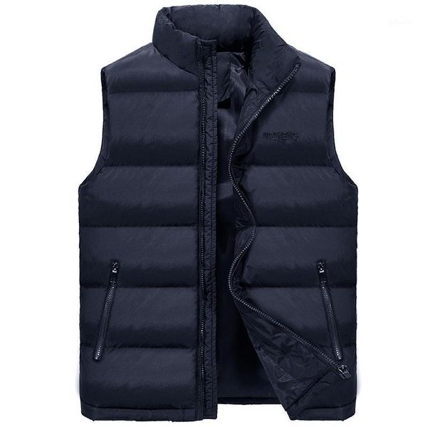 winter men's wear thick vest 2019 sleeveless cotton-padded clothes male leisure time loose coat men's cotton1, Black
winter men's wear thick vest 2019 sleeveless cotton-padded clothes male leisure time loose coat men's cotton1, Black
