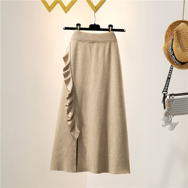 new 2021 ruffled women knitted and crocheted long a line autumn thick winter sweater midi skirt femme phallus y316 j0wa 9uiv, Black
new 2021 ruffled women knitted and crocheted long a line autumn thick winter sweater midi skirt femme phallus y316 j0wa 9uiv, Black