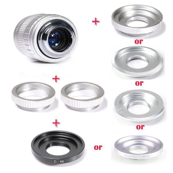 silver fujian 50mm f/1.4 aps-c cctv lens+adapter ring+2 macro ring for nex fx m4/3 nikon1 eosm mirroless camera1
silver fujian 50mm f/1.4 aps-c cctv lens+adapter ring+2 macro ring for nex fx m4/3 nikon1 eosm mirroless camera1