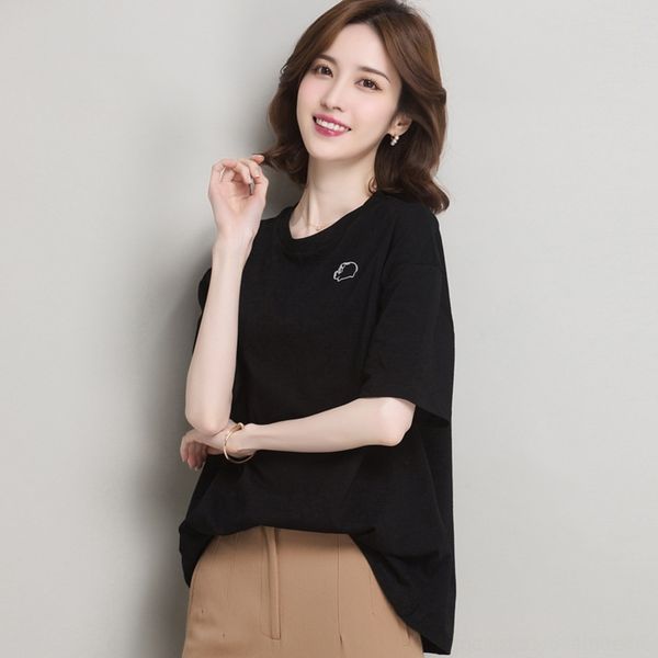 s4lta korean t-shirt embroidery cotton women's large 2020 summer new casual cartoon embroidery women's t-shirt sleeve short women, White
s4lta korean t-shirt embroidery cotton women's large 2020 summer new casual cartoon embroidery women's t-shirt sleeve short women, White