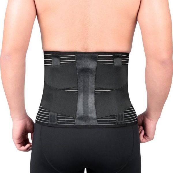 waist support belt for the back adjustable compression lumbar wrap brace protection exercise fitness sportswear accessories, Black;gray
waist support belt for the back adjustable compression lumbar wrap brace protection exercise fitness sportswear accessories, Black;gray