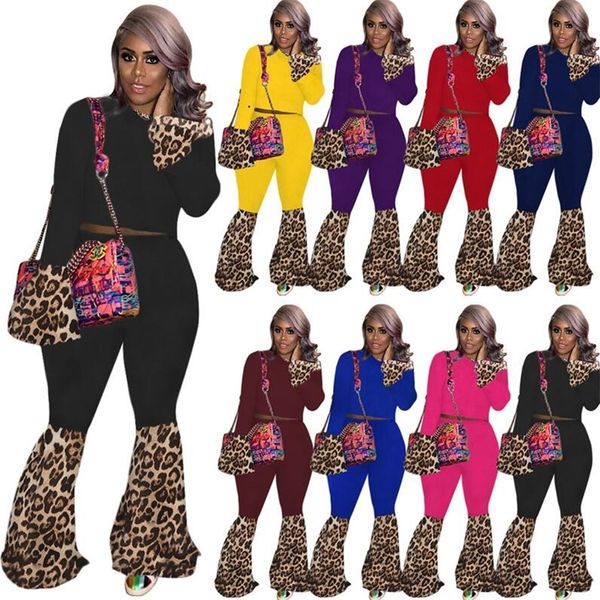 women designer tracksuit leopard patchwork long sleeve crop pullover leggings pants two piece clothing sets sport casual outfits g10609, White
women designer tracksuit leopard patchwork long sleeve crop pullover leggings pants two piece clothing sets sport casual outfits g10609, White