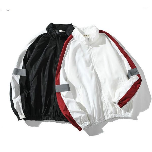 men's jackets fashion trend men casual jacket spring brand men's splice stand collar male jogging windproof coat 1, Black;brown
men's jackets fashion trend men casual jacket spring brand men's splice stand collar male jogging windproof coat 1, Black;brown