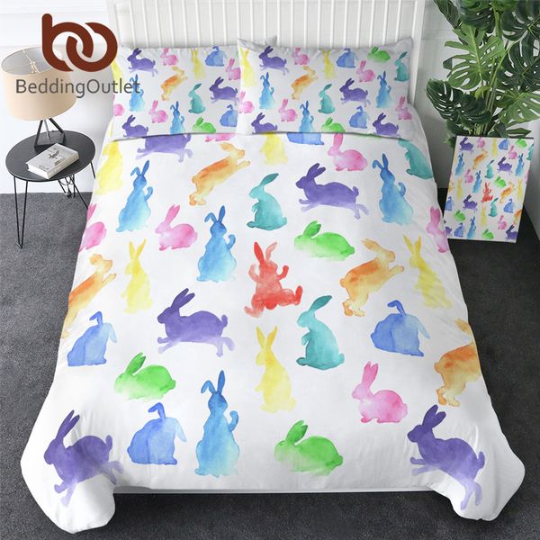 beddingoutlet rabbit bedding set for kids colorful animal comforter cover watercolor bedspreads cartoon bed sets drop ship 3pcs duvet cover 
beddingoutlet rabbit bedding set for kids colorful animal comforter cover watercolor bedspreads cartoon bed sets drop ship 3pcs duvet cover