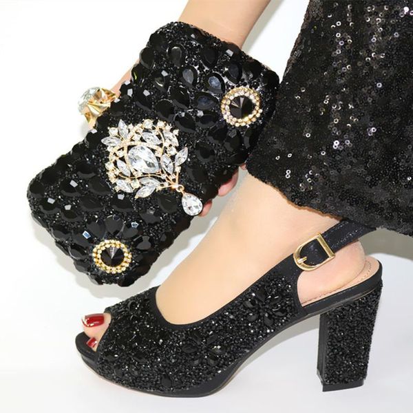 italy pumps shoes and bag set decoration with rhinestone woman shoes and bag set for evening party 9colors, Black
italy pumps shoes and bag set decoration with rhinestone woman shoes and bag set for evening party 9colors, Black
