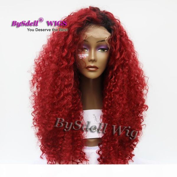 black color rooted ombre burgundy color hair lace front wig synthetic afro fluffy kinky curly colored hair lace front wig
black color rooted ombre burgundy color hair lace front wig synthetic afro fluffy kinky curly colored hair lace front wig