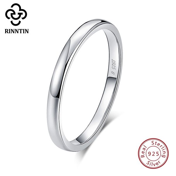 rinntin 925 sterling silver women finger rings polished round simple wedding band engagement female jewelry tsr74 y200321, Slivery;golden
rinntin 925 sterling silver women finger rings polished round simple wedding band engagement female jewelry tsr74 y200321, Slivery;golden