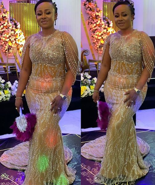 2022 plus size arabic aso ebi gold sparkly mermaid prom dresses beading sheer neck evening formal party second reception birthday engagement, Black
2022 plus size arabic aso ebi gold sparkly mermaid prom dresses beading sheer neck evening formal party second reception birthday engagement, Black