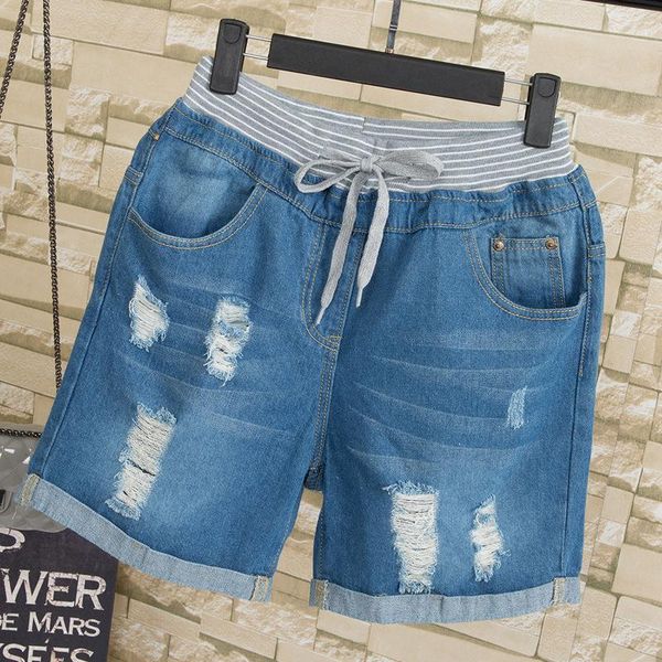 women's jeans mid waist casual womens loose cuffs denim shorts pants summer pockets plus size women, Blue
women's jeans mid waist casual womens loose cuffs denim shorts pants summer pockets plus size women, Blue