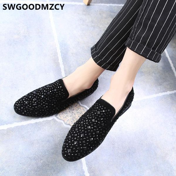 loafers wedding shoes men rhinestone coiffeur men party shoes elegant for zapatos de hombre de vestir formal sapatos, Black
loafers wedding shoes men rhinestone coiffeur men party shoes elegant for zapatos de hombre de vestir formal sapatos, Black