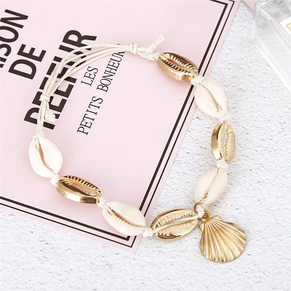 new natural shell conch rope anklets for women foot jewelry summer beach barefoot bracelet ankle on leg for women 2019 swy jllswr bdecoat, Red;blue
new natural shell conch rope anklets for women foot jewelry summer beach barefoot bracelet ankle on leg for women 2019 swy jllswr bdecoat, Red;blue