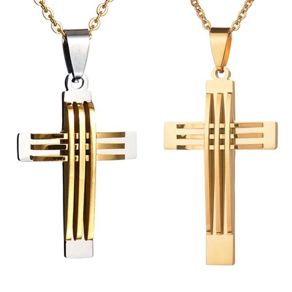 vintage stainless steel cross pendant chain necklace party jewelry gift vintage chain crystal pendant long necklaces, Silver
vintage stainless steel cross pendant chain necklace party jewelry gift vintage chain crystal pendant long necklaces, Silver