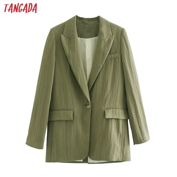 tangada women amygreen cotton blazer female long sleeve elegant jacket ladies oversize casual blazer suits je61 y201026, White;black
tangada women amygreen cotton blazer female long sleeve elegant jacket ladies oversize casual blazer suits je61 y201026, White;black