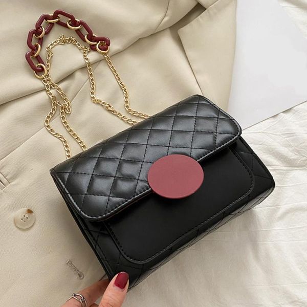 rhombic shoulder bag women fashion chain small flap bag new ladies crossbody all match casual cell phone handbag 
rhombic shoulder bag women fashion chain small flap bag new ladies crossbody all match casual cell phone handbag