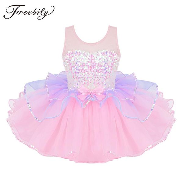 child tutu ballet dress girls ballerina tulle costume shiny sequins mesh splice bowknot on waist ballerina dress kids dancewear, Black;red
child tutu ballet dress girls ballerina tulle costume shiny sequins mesh splice bowknot on waist ballerina dress kids dancewear, Black;red