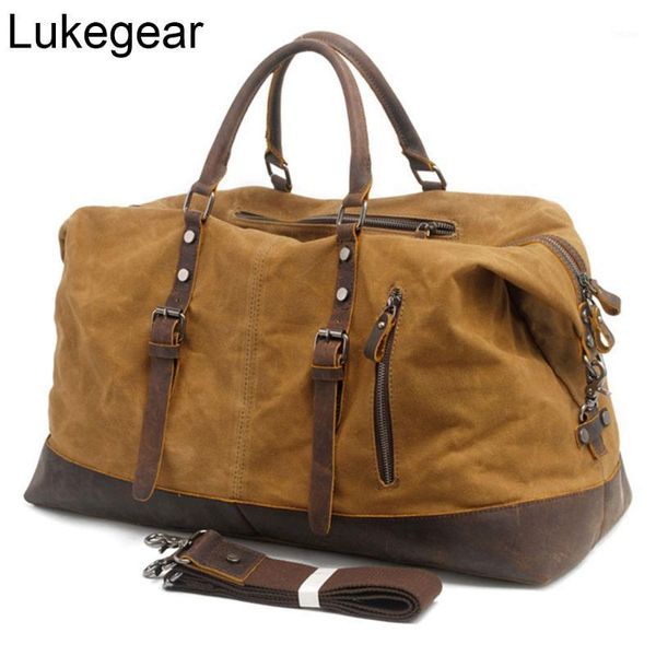 lukegear canvas duffle bag for travel waterproof overnight weekend packs oil wax canvas sturdy bags1
lukegear canvas duffle bag for travel waterproof overnight weekend packs oil wax canvas sturdy bags1